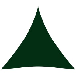 vidaXL Sonnensegel Oxford-Gewebe Dreieckig 4,5x4,5x4,5 m Dunkelgrün