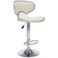 Barhocker 2 Stk. Creme Kunstleder Barhocker 2 Stk. Creme Kunstleder
