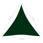 vidaXL Sonnensegel Oxford-Gewebe Dreieckig 4,5x4,5x4,5 m Dunkelgrün vidaXL Sonnensegel Oxford-Gewebe Dreieckig 4,5x4,5x4,5 m Dunkelgrün