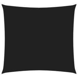 vidaXL Sonnensegel Oxford-Gewebe Quadratisch 3x3 m Schwarz