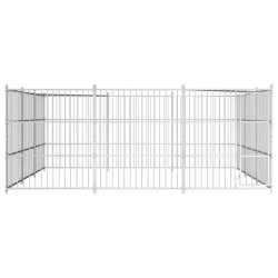 vidaXL Outdoor-Hundezwinger 450×450×185 cm