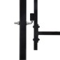 vidaXL Zauntor Einzelflügel Gewölbte Spitze Stahl 1 x 2 m Schwarz vidaXL Zauntor Einzelflügel Gewölbte Spitze Stahl 1 x 2 m Schwarz