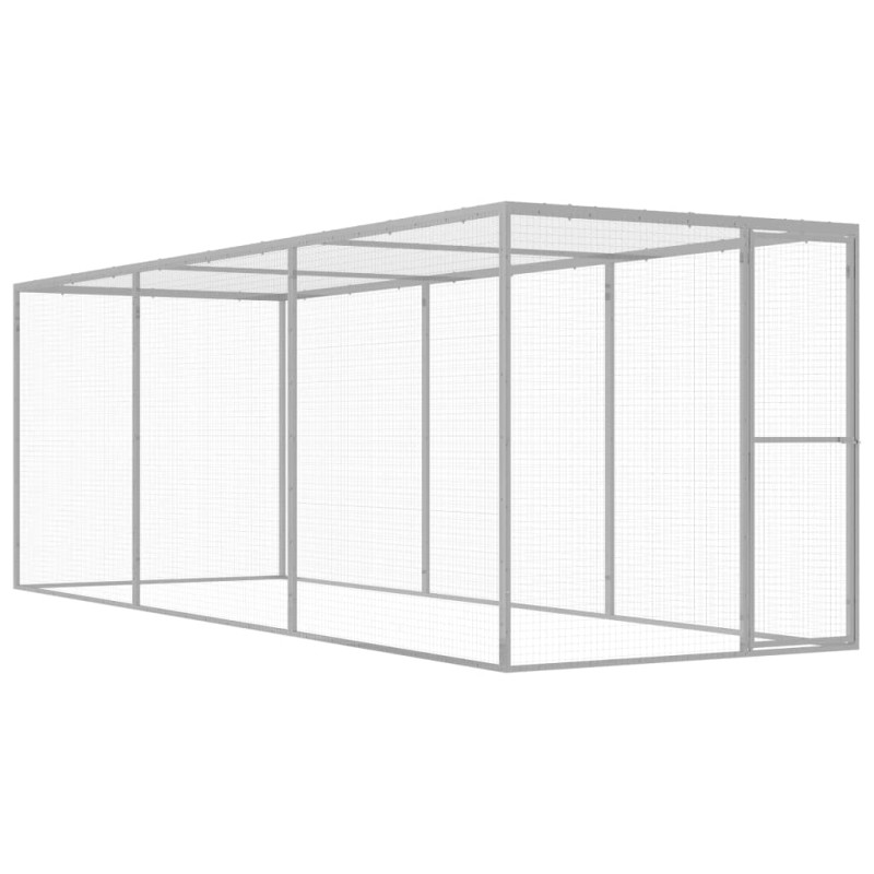 vidaXL Katzenkäfig 4,5x1,5x1,5 m Verzinkter Stahl vidaXL Katzenkäfig 4,5x1,5x1,5 m Verzinkter Stahl