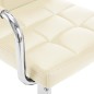vidaXL Barhocker 2 Stk. Creme Kunstleder vidaXL Barhocker 2 Stk. Creme Kunstleder