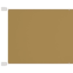 vidaXL Senkrechtmarkise Beige 200x270 cm Oxford-Gewebe