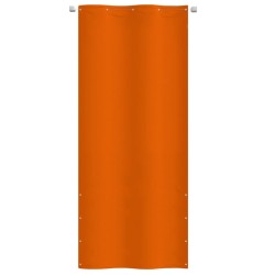 vidaXL Balkon-Sichtschutz Orange 100x240 cm Oxford-Gewebe