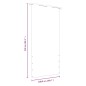 vidaXL Balkon-Sichtschutz Orange 100x240 cm Oxford-Gewebe vidaXL Balkon-Sichtschutz Orange 100x240 cm Oxford-Gewebe