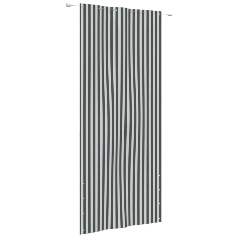 vidaXL Balkon-Sichtschutz Anthrazit und Weiß 120x240 cm Oxford-Gewebe vidaXL Balkon-Sichtschutz Anthrazit und Weiß 120x240 cm Oxford-Gewebe