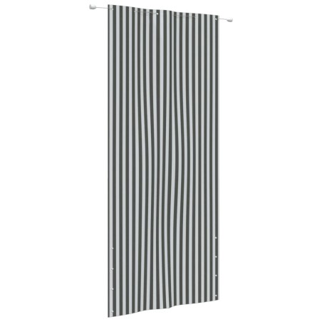 vidaXL Balkon-Sichtschutz Anthrazit und Weiß 120x240 cm Oxford-Gewebe