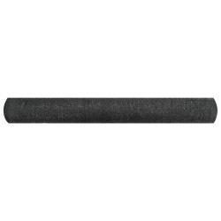 vidaXL Zaunblende Schwarz 1,8x50 m HDPE 195 g/m² 