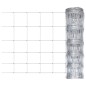 vidaXL Gartenzaun Verzinkter Stahl Silbern 50x0,8 m vidaXL Gartenzaun Verzinkter Stahl Silbern 50x0,8 m