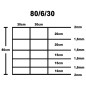 vidaXL Gartenzaun Verzinkter Stahl Silbern 50x0,8 m vidaXL Gartenzaun Verzinkter Stahl Silbern 50x0,8 m