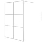 vidaXL Duschwand für Begehbare Dusche Silbern 140x195 cm ESG-Klarglas vidaXL Duschwand für Begehbare Dusche Silbern 140x195 cm ESG-Klarglas