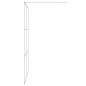 vidaXL Duschwand für Begehbare Dusche Silbern 140x195 cm ESG-Klarglas vidaXL Duschwand für Begehbare Dusche Silbern 140x195 cm ESG-Klarglas