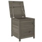 vidaXL Outdoor-Kissenbox Anthrazit 50x50x56 cm Massivholz Tanne vidaXL Outdoor-Kissenbox Anthrazit 50x50x56 cm Massivholz Tanne