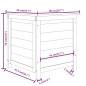 vidaXL Outdoor-Kissenbox Anthrazit 50x50x56 cm Massivholz Tanne vidaXL Outdoor-Kissenbox Anthrazit 50x50x56 cm Massivholz Tanne