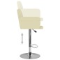Barhocker 2 Stk. Creme Kunstleder Barhocker 2 Stk. Creme Kunstleder