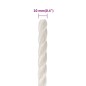 vidaXL Arbeitsseil Weiß 10 mm 500 m Polypropylen vidaXL Arbeitsseil Weiß 10 mm 500 m Polypropylen