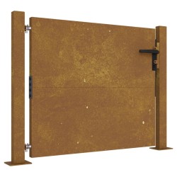vidaXL Gartentor 105x80 cm Cortenstahl
