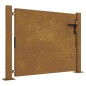 vidaXL Gartentor 105x80 cm Cortenstahl vidaXL Gartentor 105x80 cm Cortenstahl