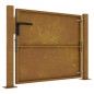 vidaXL Gartentor 105x80 cm Cortenstahl vidaXL Gartentor 105x80 cm Cortenstahl