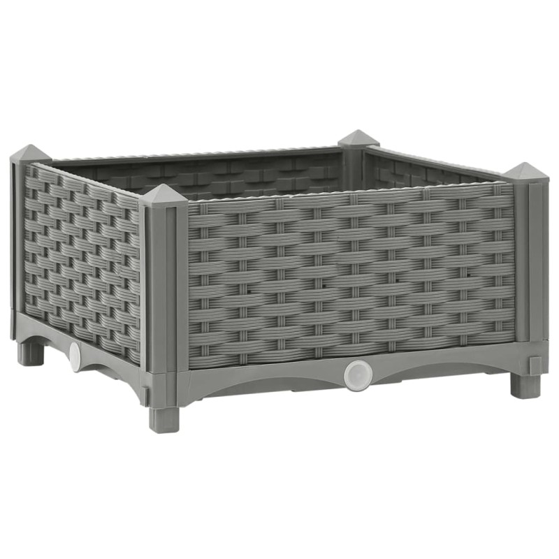 vidaXL Hochbeet 40x40x23 cm Polypropylen vidaXL Hochbeet 40x40x23 cm Polypropylen