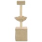 vidaXL Katzen-Kratzbaum mit Sisal-Kratzsäulen 105 cm Beige vidaXL Katzen-Kratzbaum mit Sisal-Kratzsäulen 105 cm Beige