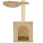vidaXL Katzen-Kratzbaum mit Sisal-Kratzsäulen 105 cm Beige vidaXL Katzen-Kratzbaum mit Sisal-Kratzsäulen 105 cm Beige