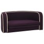 vidaXL Hundesofa Klappbar Burgunderrot 76x71x30 cm Leinen Kissen vidaXL Hundesofa Klappbar Burgunderrot 76x71x30 cm Leinen Kissen