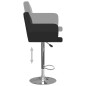 Barhocker 2 Stk. Schwarz Kunstleder Barhocker 2 Stk. Schwarz Kunstleder