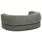 vidaXL Hundematratze Ergonomisch 60x42 cm Leinenoptik Fleece Grau vidaXL Hundematratze Ergonomisch 60x42 cm Leinenoptik Fleece Grau