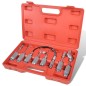 Adapter Fettpressen, 7 tlg. Set, Panzerschlauch Adapter Fettpressen, 7 tlg. Set, Panzerschlauch