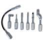 Adapter Fettpressen, 7 tlg. Set, Panzerschlauch Adapter Fettpressen, 7 tlg. Set, Panzerschlauch