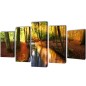 Bilder Dekoration Set Wald 200 x 100 cm Bilder Dekoration Set Wald 200 x 100 cm