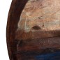vidaXL Couchtisch Massiv-Altholz Schwarzer Standfuß 60x60x33 cm vidaXL Couchtisch Massiv-Altholz Schwarzer Standfuß 60x60x33 cm