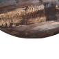 vidaXL Couchtisch Massiv-Altholz Schwarzer Standfuß 60x60x33 cm vidaXL Couchtisch Massiv-Altholz Schwarzer Standfuß 60x60x33 cm
