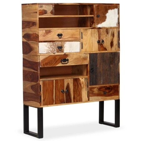 vidaXL Sideboard Massivholz 100 x 30 x 130 cm