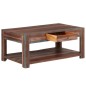vidaXL Couchtisch Massivholz Vintage 88 x 50 x 38 cm vidaXL Couchtisch Massivholz Vintage 88 x 50 x 38 cm
