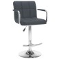 Barhocker 2 Stk. Grau Kunstleder Barhocker 2 Stk. Grau Kunstleder