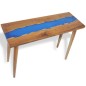 vidaXL Konsolentisch Teak Harz 100 x 35 x 75 cm vidaXL Konsolentisch Teak Harz 100 x 35 x 75 cm