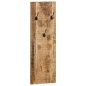 vidaXL Wandgarderobe 2 Stk. Mangoholz Massiv 36x110x3 cm vidaXL Wandgarderobe 2 Stk. Mangoholz Massiv 36x110x3 cm