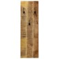 vidaXL Wandgarderobe 2 Stk. Mangoholz Massiv 36x110x3 cm vidaXL Wandgarderobe 2 Stk. Mangoholz Massiv 36x110x3 cm
