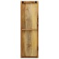 vidaXL Wandgarderobe 2 Stk. Mangoholz Massiv 36x110x3 cm vidaXL Wandgarderobe 2 Stk. Mangoholz Massiv 36x110x3 cm