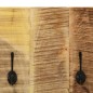 vidaXL Wandgarderobe 2 Stk. Mangoholz Massiv 36x110x3 cm vidaXL Wandgarderobe 2 Stk. Mangoholz Massiv 36x110x3 cm