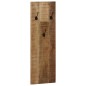 vidaXL Wandgarderobe 2 Stk. Mangoholz Massiv 36x110x3 cm vidaXL Wandgarderobe 2 Stk. Mangoholz Massiv 36x110x3 cm
