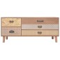 vidaXL TV-Schrank mit 5 Schubladen 90 x 30 x 40 cm Massivholz Kiefer vidaXL TV-Schrank mit 5 Schubladen 90 x 30 x 40 cm Massivholz Kiefer