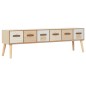 vidaXL TV-Schrank mit 6 Schubladen 130×30×40 cm Massivholz Kiefer vidaXL TV-Schrank mit 6 Schubladen 130×30×40 cm Massivholz Kiefer