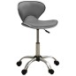 v Friseur Rollhocker Grau Kunstleder v Friseur Rollhocker Grau Kunstleder
