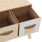 vidaXL TV-Schrank mit 6 Schubladen 130×30×40 cm Massivholz Kiefer vidaXL TV-Schrank mit 6 Schubladen 130×30×40 cm Massivholz Kiefer