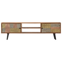 vidaXL TV-Schrank 140×30×40 cm Massivholz Akazie